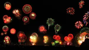 Rings New Years Eve Wallpaper