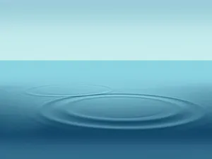 Rippling Water In Blue Aesthetic Wallpaper