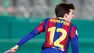 Riqui Puig Goal Victory Barcelona Vs. Real Sociedad Wallpaper