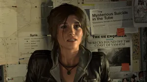 Rise Of The Tomb Raider Lara Close Up Wallpaper