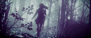 Rise Of The Tomb Raider Lara In The Forest Wallpaper