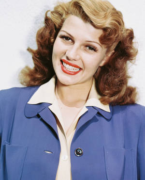 Rita Hayworth Redhead Beauty Wallpaper