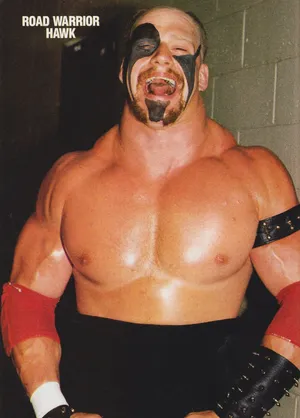 Road Warrior Hawk Wrestling Icon Wallpaper