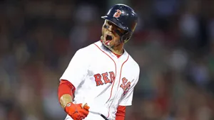 Roaring Mookie Betts Wallpaper