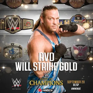 Rob Van Dam Night Of Championships Poster Wallpaper
