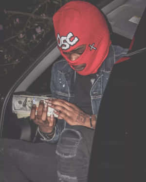 Robber Gangsters With Guns Wallpaper