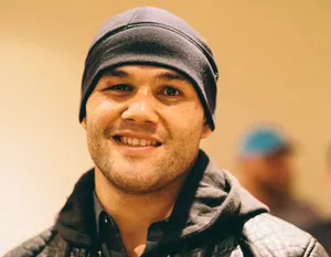 Robbie Lawler Smiles Genuinely Wallpaper