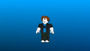 Roblox Avatar Blue Wallpaper