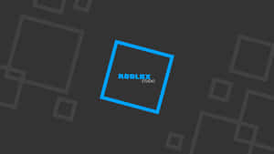 Roblox Blue And Black Square Wallpaper
