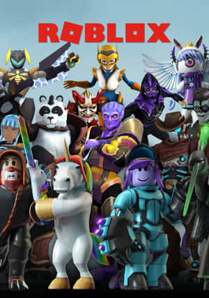 Roblox Cool Poster Characters Iphone Wallpaper