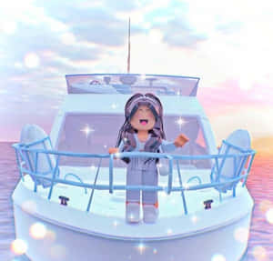 Roblox Gfx Girl In Yacht Wallpaper