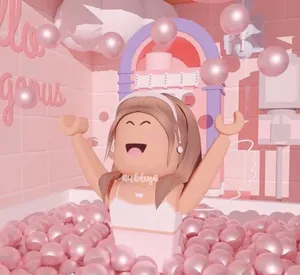 Roblox Pink Ball Pit Wallpaper