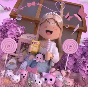 Roblox Pink Girl Gfx Wallpaper