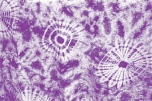 Rock An Out Of This World Style With Purple Tie Dye Wallpaper