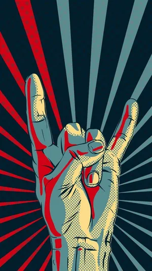 Rock And Roll Digital Art Wallpaper