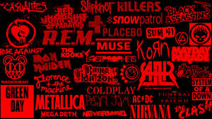 Rock Music Abstract Wallpaper