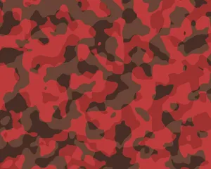 Rock That Red Camo And Make A Fashionable Statement! Wallpaper