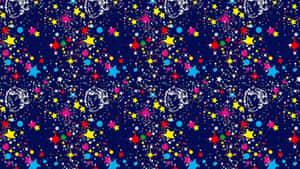 Rock The Bape Look With This Stylish Blue Bape Camo Wallpaper Wallpaper