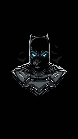 Rock The Batman Logo Wherever You Go With This Cool Awesome Batman Iphone. Wallpaper