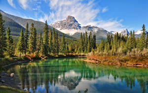 Rocky Mountain National Park And Calm Lake Wallpaper