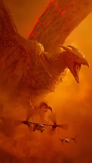 Rodan Awakening, Ready To Take Flight Wallpaper