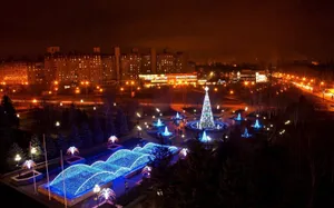 Rog Night City Wallpaper