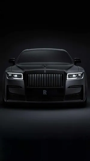 Rolls-royce 4k Black Ghost Black Aesthetic Wallpaper