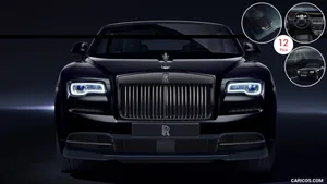 Rolls Royce Black Badge Front View Wallpaper