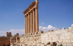 Roman Empire In Lebanon Wallpaper