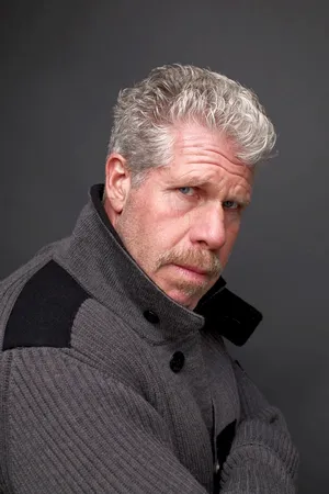 Ron Perlman In High-collared Jacket Wallpaper