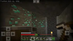 Room With Minecraft Diamonds Wallpaper