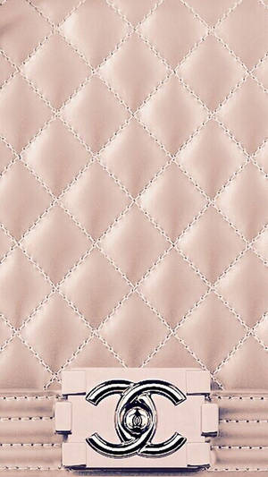 Rose Gold Aesthetic Chanel Bag Wallpaper