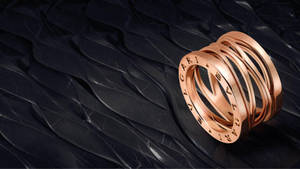 Rose Gold Bvlgari Ring Wallpaper