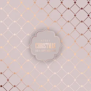 Rose Gold Christmas Diamonds Wallpaper