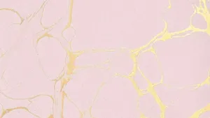 Rose Gold Desktop With Wavy Streaks Wallpaper