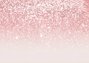 Rose Gold Glitter Falling Background Wallpaper