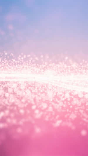 Rose Gold Iphone 5 Glowing Stardust Wallpaper
