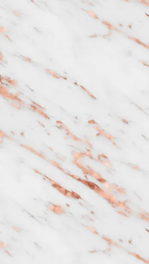 Rose Gold Marble Texture Wallpaper
