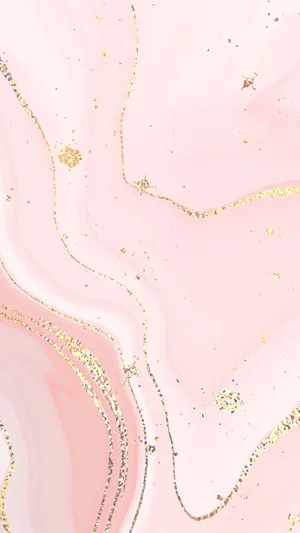 Rose Gold Marble Texture Wallpaper