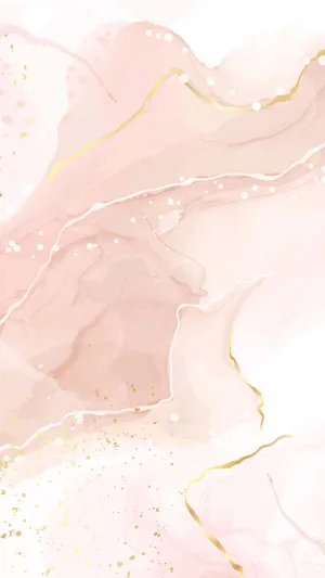 Rose Gold Marble Texture Wallpaper