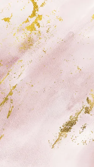 Rose Gold Marble Texturewith Gold Veins Wallpaper
