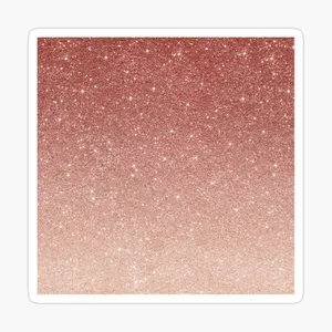 Rose Gold Ombre Glitter Photo Wallpaper