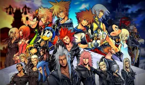 Roxas Battles For Kingdom Hearts Wallpaper