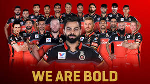 Royal Challengers Bangalore We Are Bold Wallpaper