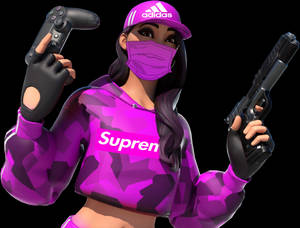 Ruby Fortnite Supreme Skin Wallpaper