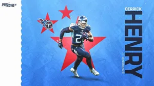 Running Back Derrick Henry Wallpaper