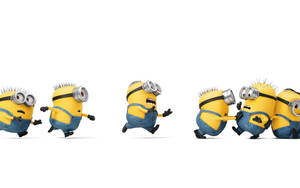 Running Minion Desktop Wallpaper