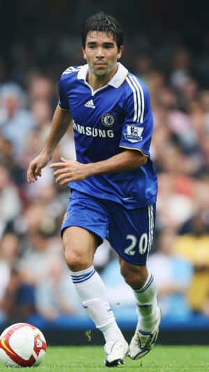 Running Player Chelsea Iphone Wallpaper
