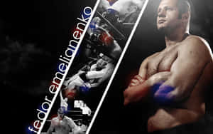 Russian Mixed Martial Artist Fedor Emelianenko Graphic Art Wallpaper