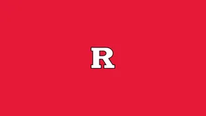 Rutgers White R Logo Wallpaper
